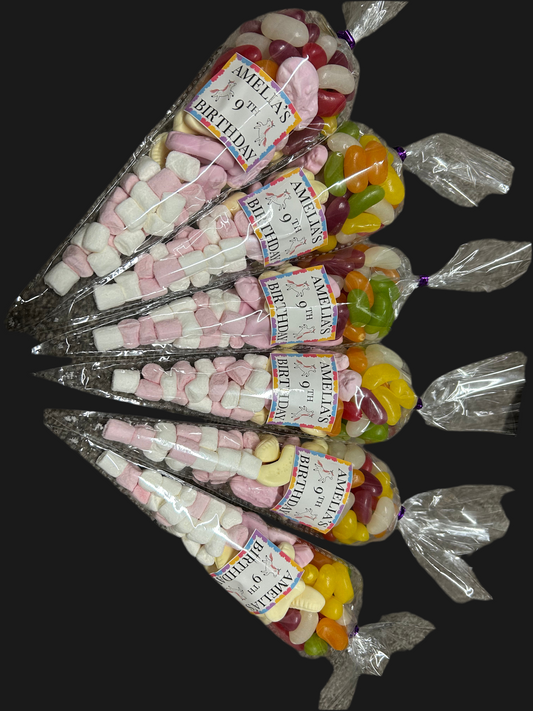 Custom sweet cones